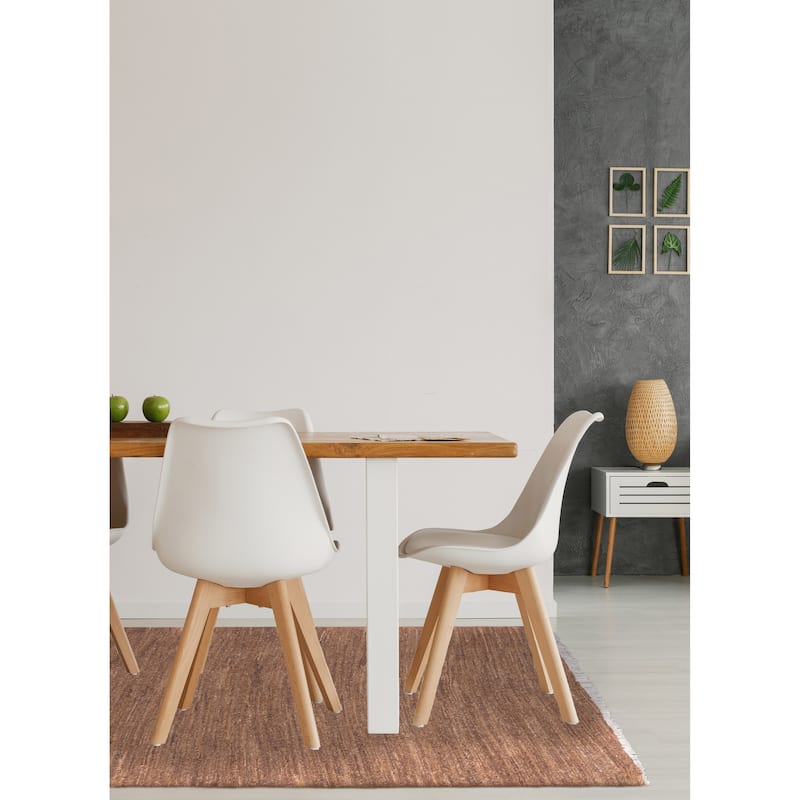 ECARPETGALLERY Flat-Weave Lahor Finest Dark Brown Wool Tapestry Kilim - 4'9 x 5'9