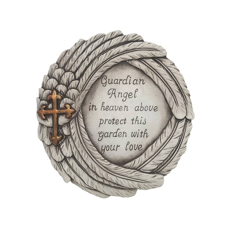 10" Guardian Angel Stepping Stone
