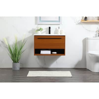 Brush 24 - 30 Inch Single Bathroom Vanity