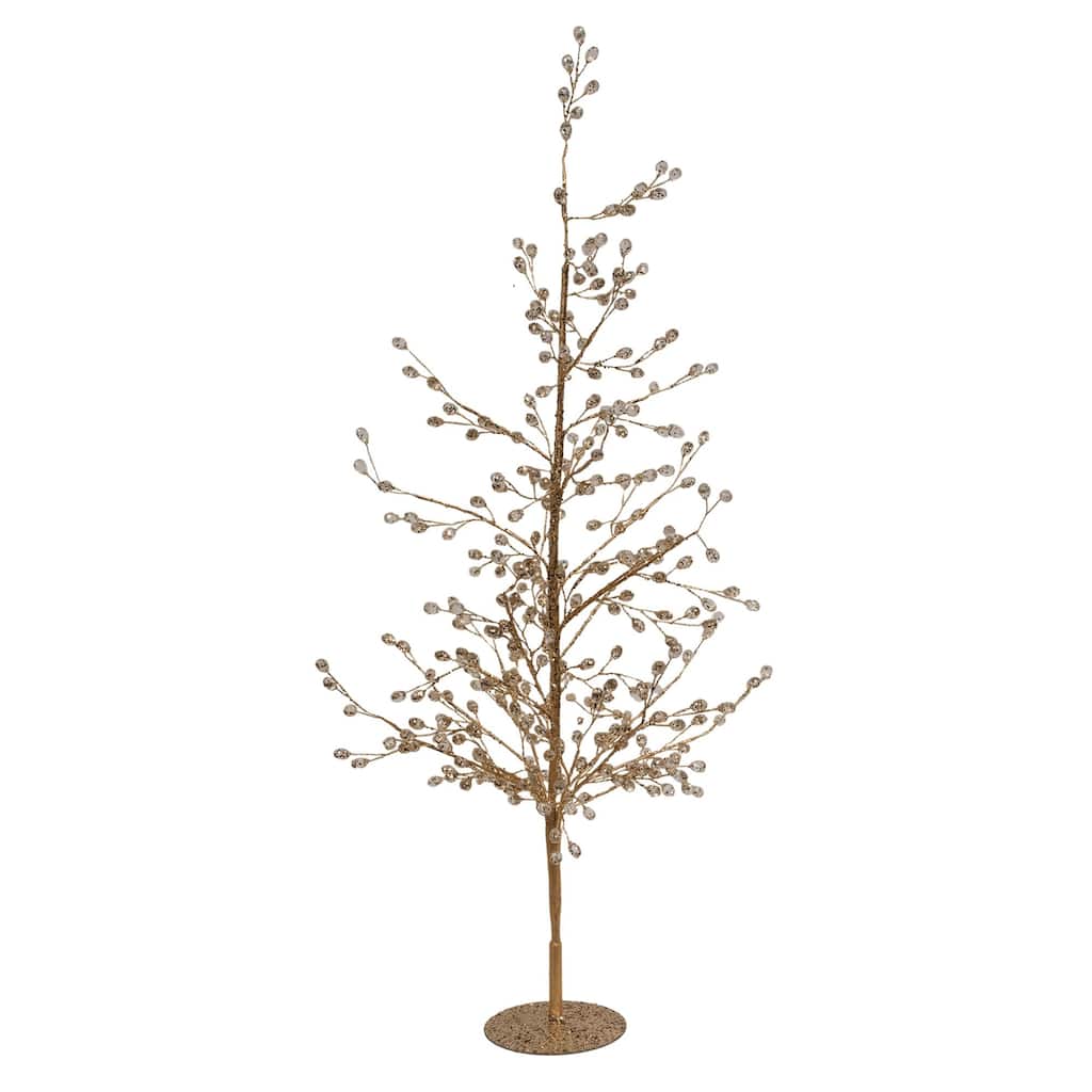 Gold Crystal Tree 24"