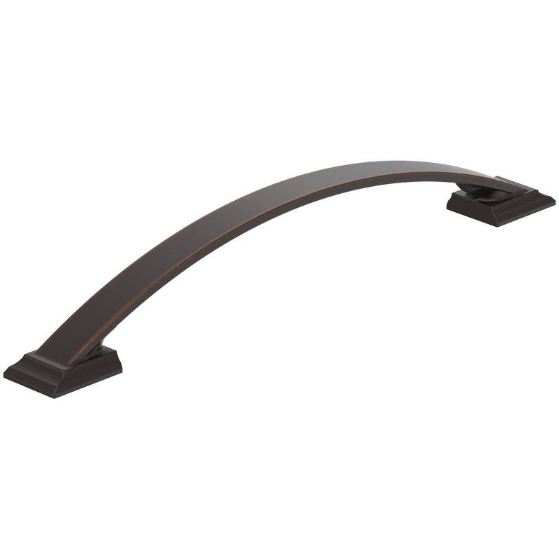 Amerock BP29350 Candler 7-9/16" Center to Center Arch Cabinet Pull - Oil Rubbed Bronze