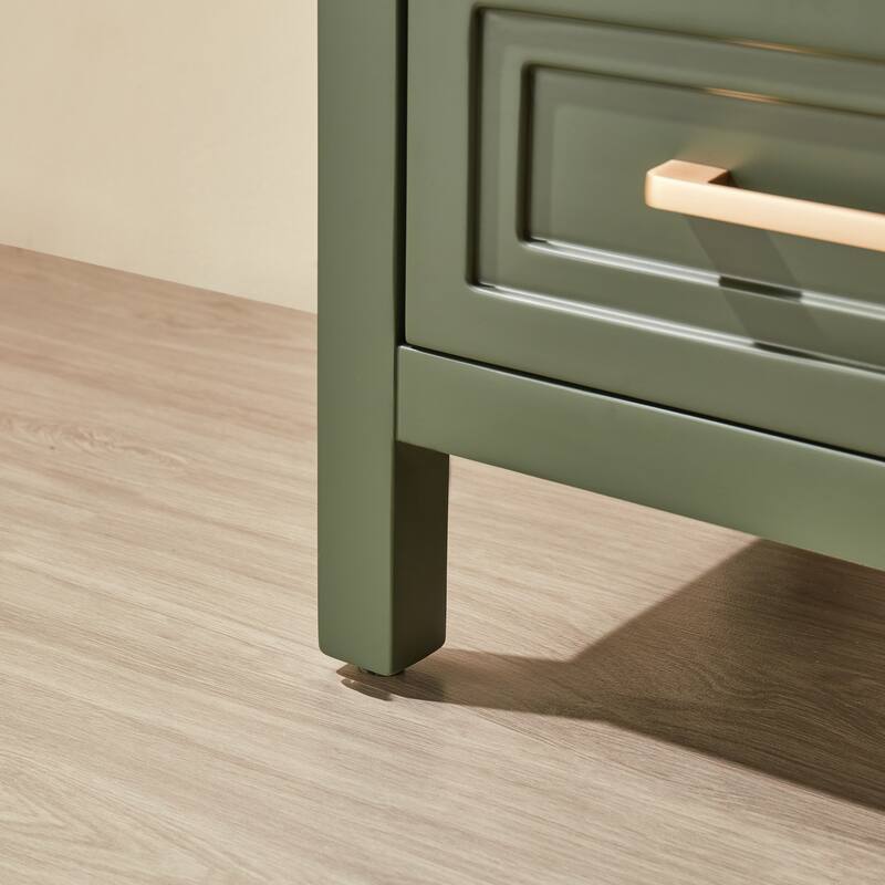 Fully Assembled 18" Freestanding Single Bathroom Vanity with Top