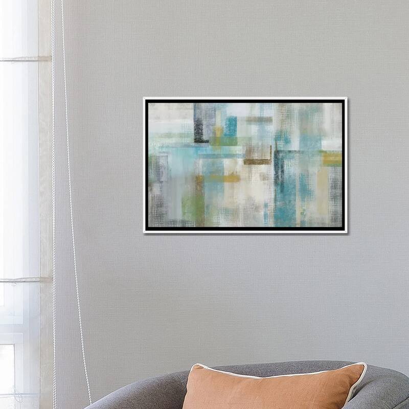 iCanvas "Bits and Pieces" by Nan Framed