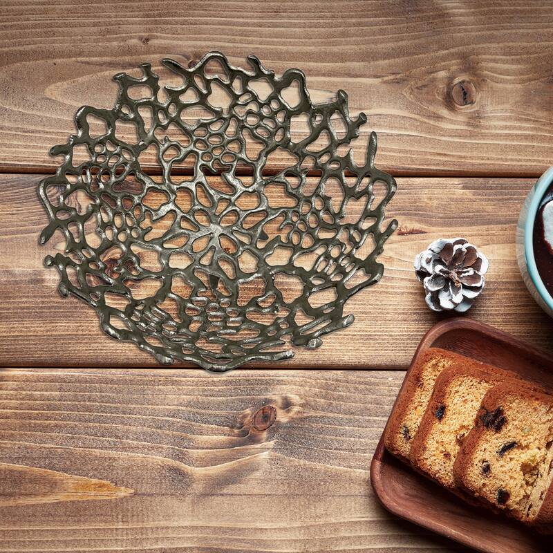 Decorative Handmade Aluminum Modern Bird Nest Bowl