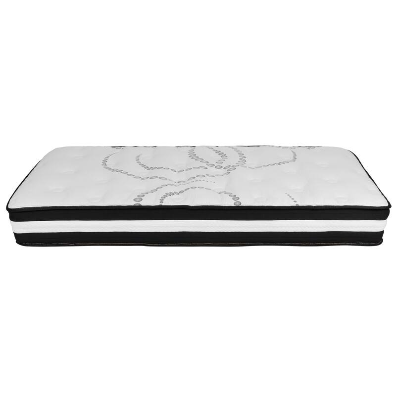 Platform Bed Frame; Pocket Spring Mattress & Memory Foam Topper