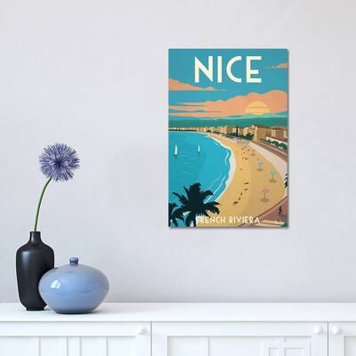 iCanvas "Nice" by IdeaStorm Studios Canvas Print