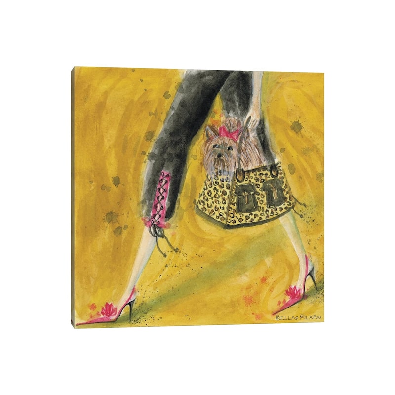 iCanvas "Yorkie" by Bella Pilar Canvas Print