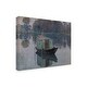 Claude Monet 'The Studio Boat Le Bateau Atelier' Canvas Art - Bed Bath ...