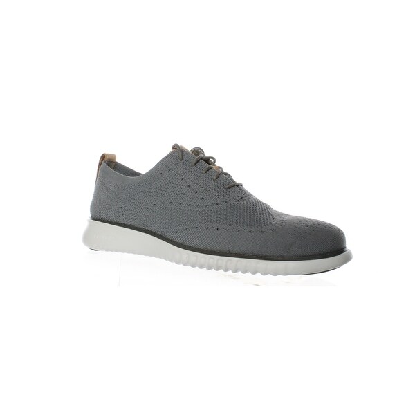 cole haan grey wingtips