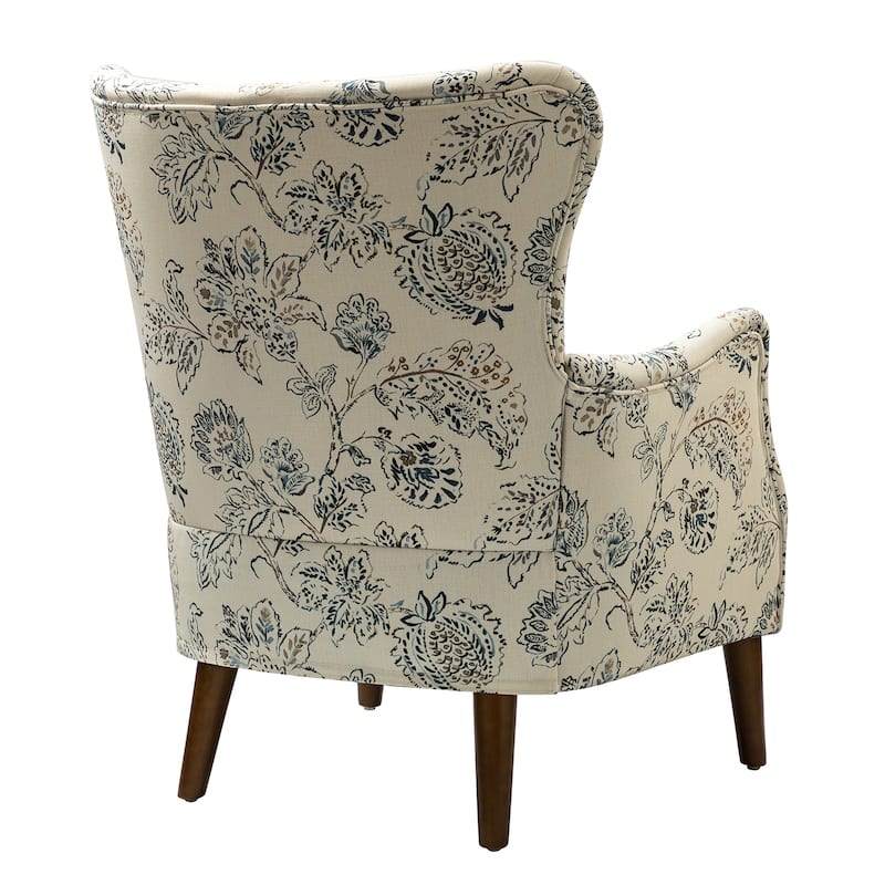 Nikolaus Comfy Living Room Armchair with Hardwood Legs by HULALA HOME