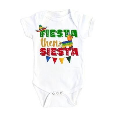 Mexican Fiesta - Baby Boy Girl Clothes Infant Bodysuit Funny Cute Newborn