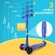 preview thumbnail 14 of 16, Scooters for Kids Age 3-5, 3 Light Up Wheels 4 Adjustable Height