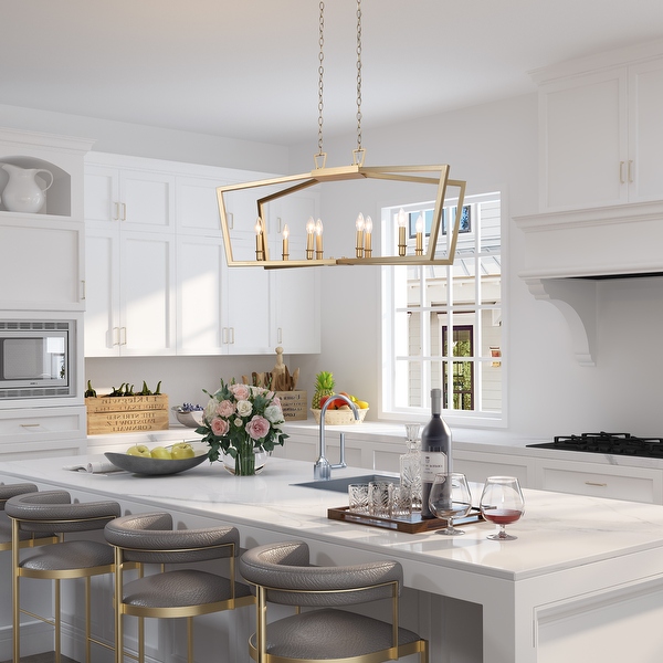 Island chandelier deals modern