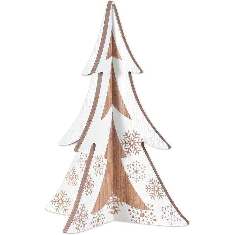 Wood Tree Tabletop 12" -Set of 2