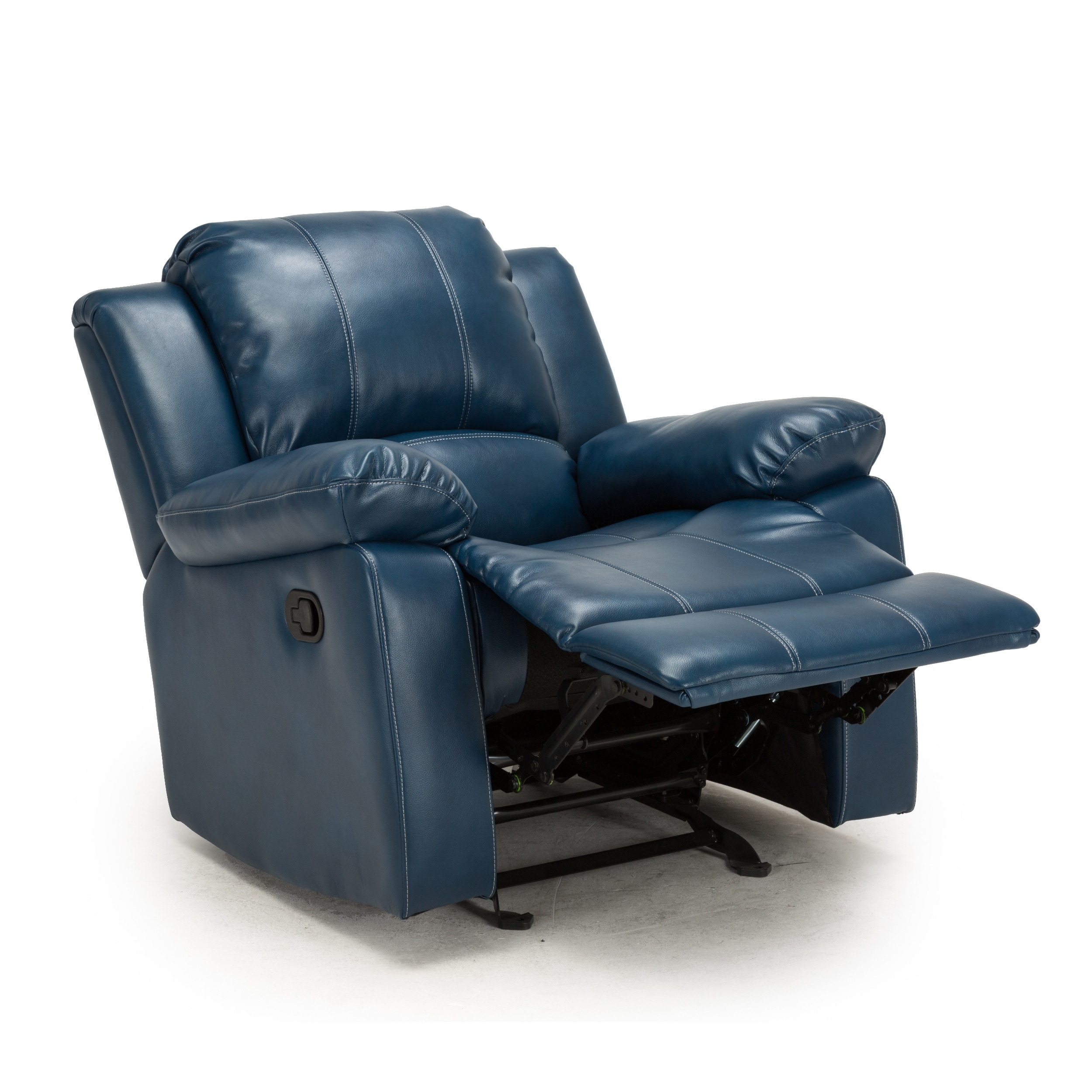 Charleston Leather Gel Glider Rocker Recliner by Greyson Living