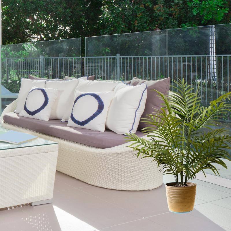 Admired by Nature 3' Artificial Paradise Palm Tree Plants (Set of 2)