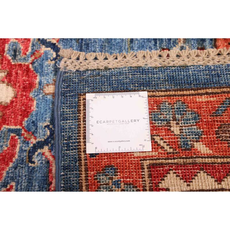 ECARPETGALLERY Hand-knotted Aryana Dark Blue Wool Rug - 9'2 x 12'0