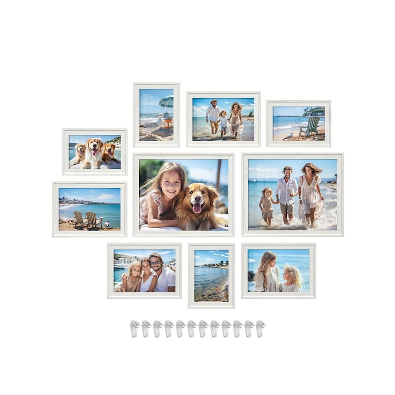 Wall Mounted or Tabletop Picture Frames with Glass Ideal Gift for Birthdays or Any Occasion