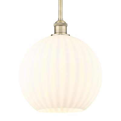 Innovations Lighting 616-1S 13 12 White Venetian Pendant White