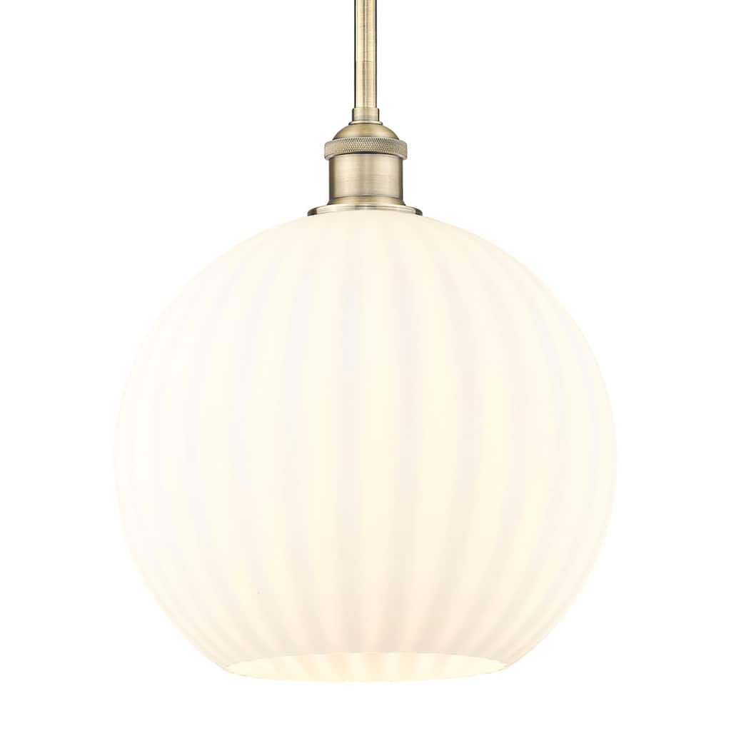 Innovations Lighting 616-1S 13 12 White Venetian Pendant White