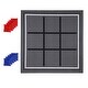 preview thumbnail 2 of 3, 3 in. A Row/Target Toss Outdoor Reversible Game Set with Storage Bag - 48" x 48"