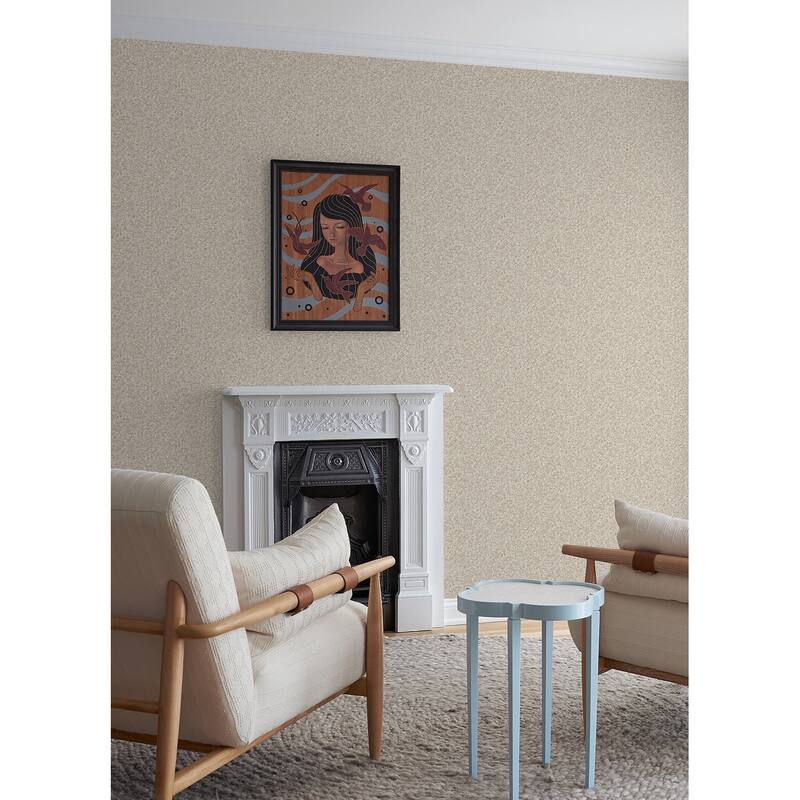 Monumental Ivory Peel and Stick Wallpaper