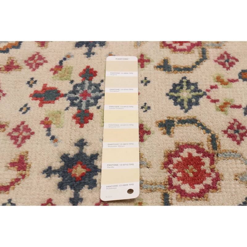 ECARPETGALLERY Hand-knotted Serapi Heritage Cream Wool Rug - 2'6 x 11'11