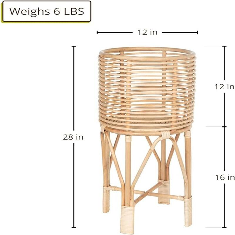 Rattan Indoor Plant Stand