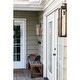 preview thumbnail 8 of 8, Hinkley Sag Harbor Collection One Light 5W Med. LED Outdoor Large Wall Mount Lantern, Burnished Bronze