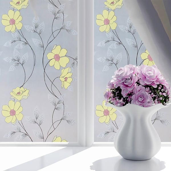 Shop Chezmax Decorative Privacy Window Film Frosted Glass Film