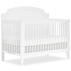 preview thumbnail 1 of 3, Dream On Me Milton 5 in 1 Convertible Crib made with Sustainable New Zealand Pinewood - White White
