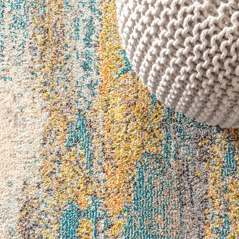 JONATHAN Y Groovy POP Modern Abstract Vintage Waterfall Area Rug