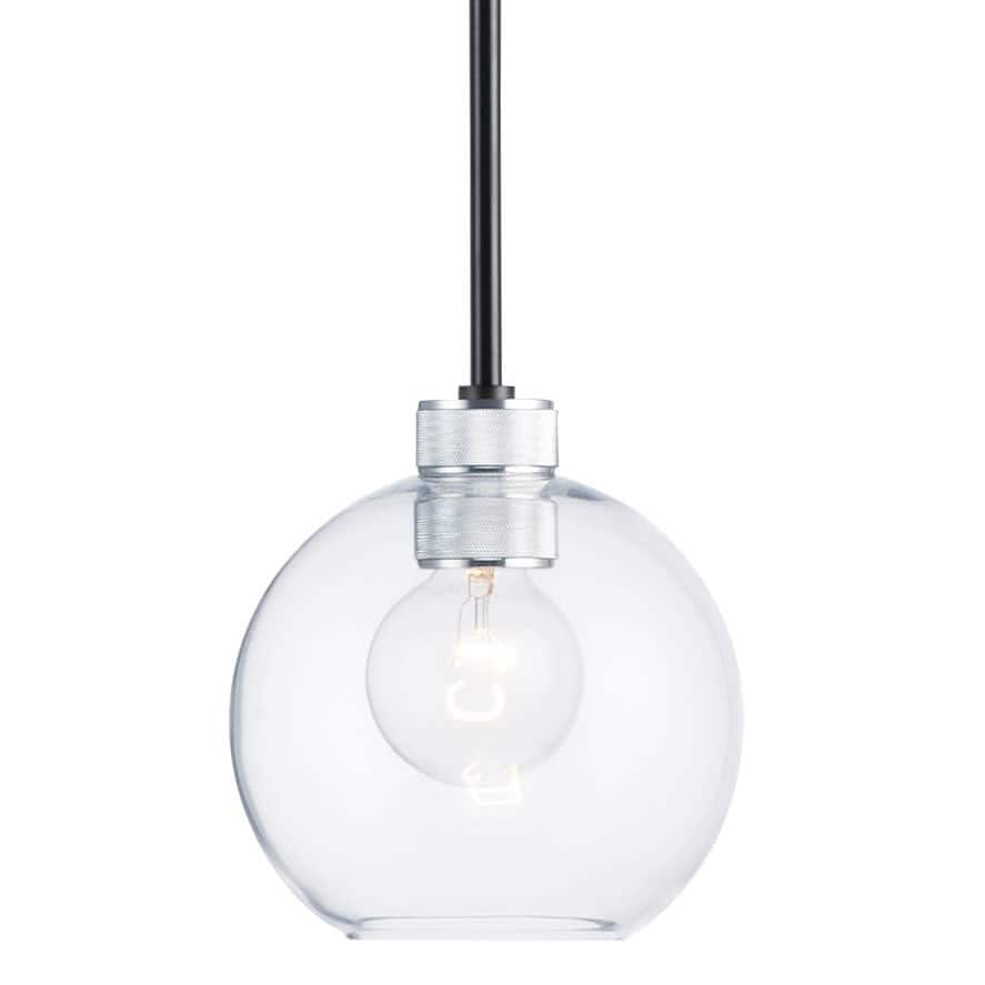 Maxim Vessel Single Light 7" Wide Mini Pendant with Hand-blown Glass