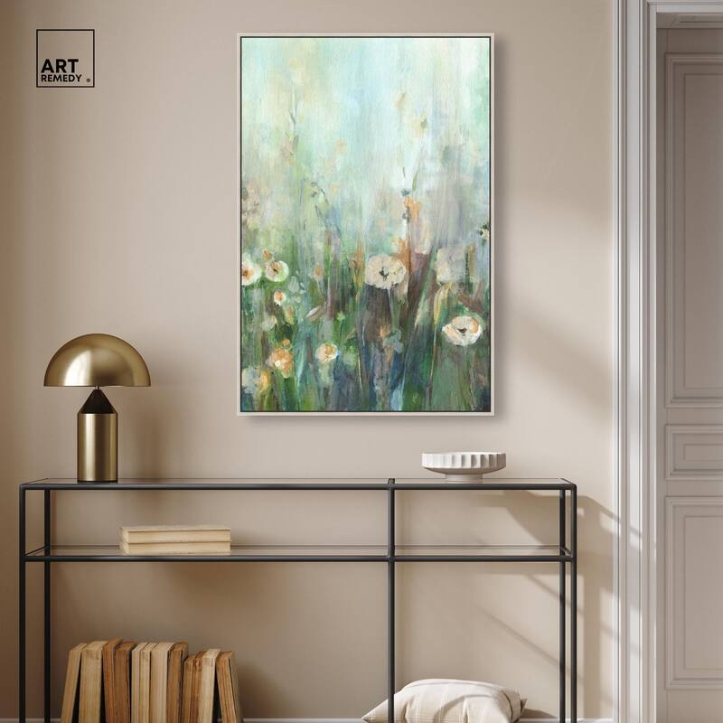 Harmony Green II Canvas by Art Remedy