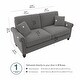 preview thumbnail 47 of 111, Coventry 73W Sofa by Bush Furniture