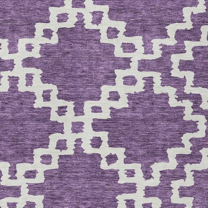 HomeRoots Geometric Transitional Rectangle Outdoor Rug
