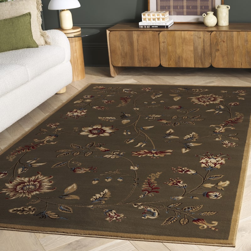 SAFAVIEH Lyndhurst Maho Traditional Oriental Rug