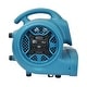 preview thumbnail 3 of 4, XPOWER 3 Speed Scented Air Mover, Carpet Dryer, Floor Fan, Blower with Timer and Power Outlets