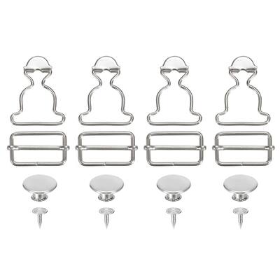 Overall Buckles, 10 Sets Suspender Replacement Buckles