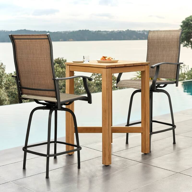 Furniwell Modern Dining Set,Minimalist Dining Table with Back Chairs, Kitchen Apartment Bistro
