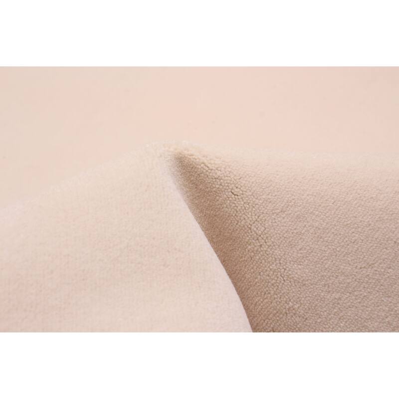 ECARPETGALLERY Machine Woven Lotus Mod Ivory Polypropylene Rug - 6'0 x 9'0