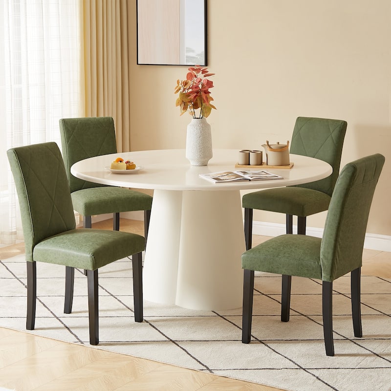 Javlergo Dining Chairs Set of 2/4/6, Upholstered Kitchen Chairs Dining Room Side Chair with Padded Seat Back