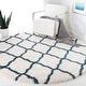 preview thumbnail 144 of 145, SAFAVIEH Hudson Shag Ariola Trellis 2-inch Thick Rug