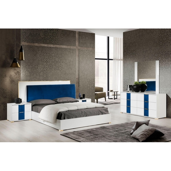 Shop Milo Italia Olympia 5 Piece King Size Bedroom Set ...