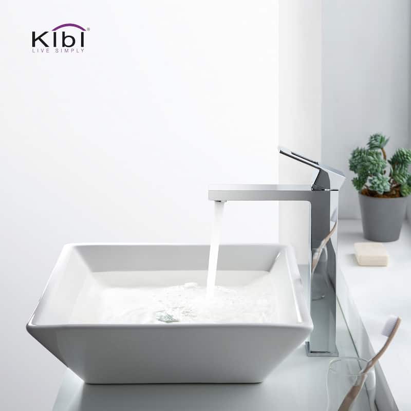 Lead Free Solid Brass Single Handle Bathroom Vanity Sink Faucet with Water Hose