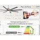 preview thumbnail 54 of 128, Sofucor 52/66/72/76/84Inch Large Ceiling Fan with Dimmable LED Light ,Remote&APP Control,8 Blades for Large Living Room,Porch