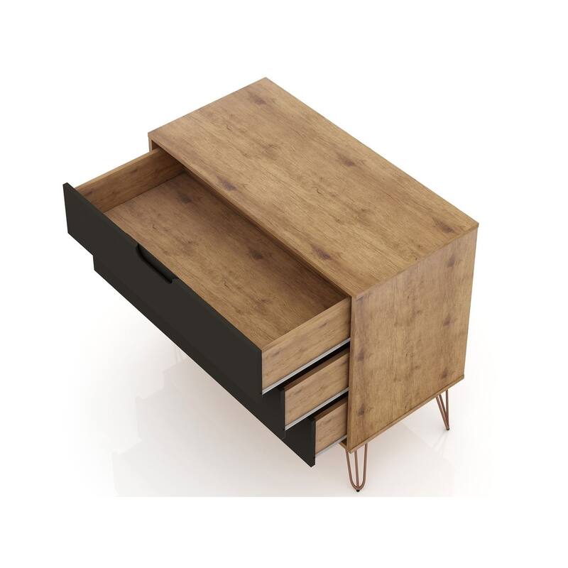 Bandene Mid-century Modern 3-drawer Dresser