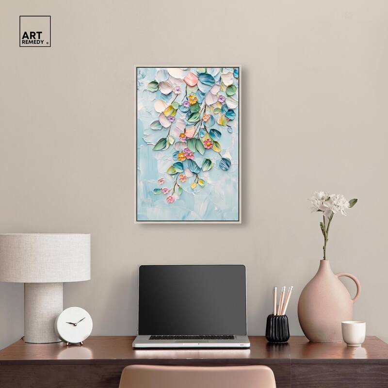 Textured Tendrils II Canvas by Art Remedy