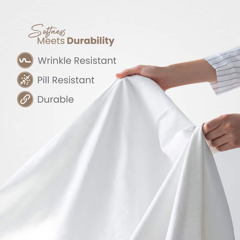 Martex 200 Thread Count Long Staple Cotton Breathable Sheet Soft