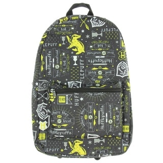 OFFICIAL HARRY POTTER HOGWARTS BROWN FLAPOVER BACKPACK RUCKSACK SCHOOL BAG NEW